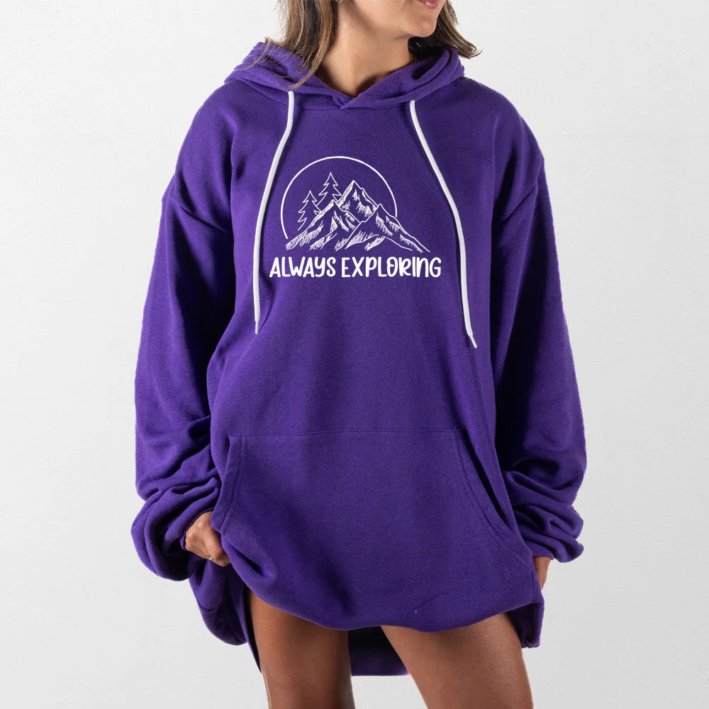 Always Exploring Giant Hoodie - Image 12