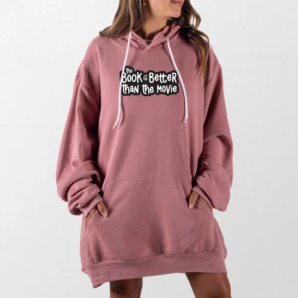Book is Better Giant Hoodie - Image 10