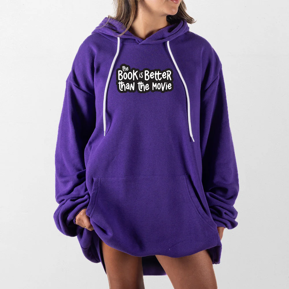 Book is Better Giant Hoodie - Image 12
