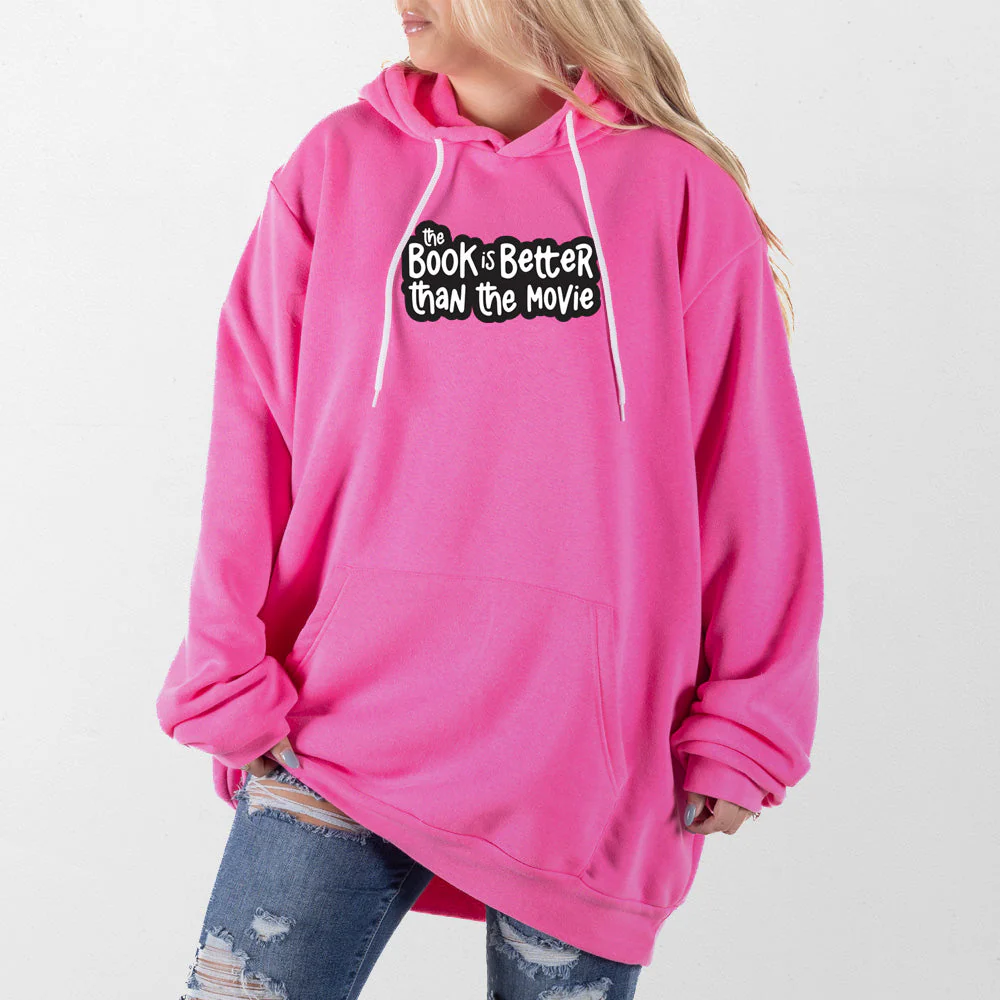 Book is Better Giant Hoodie - Image 14