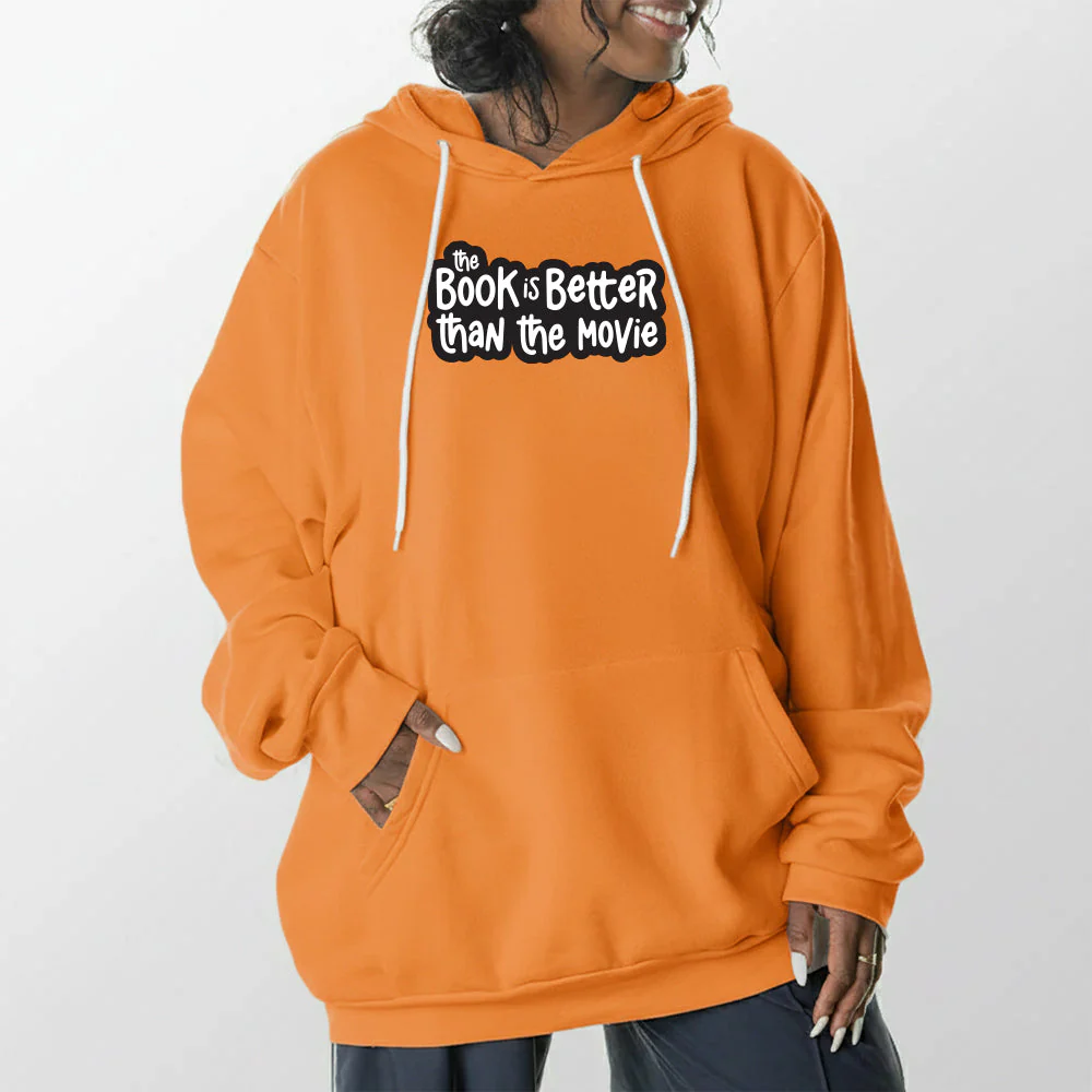 Book is Better Giant Hoodie - Image 20