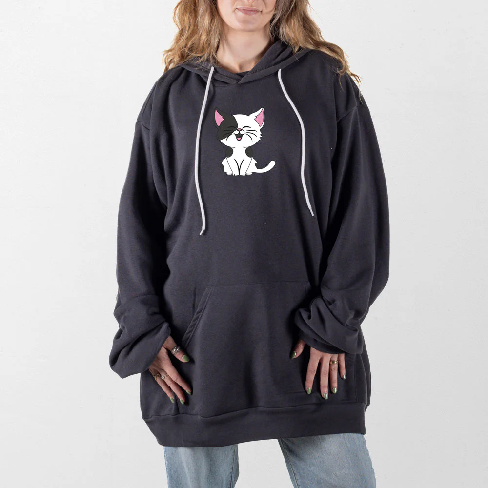Cartoon Kitty Giant Hoodie - Image 10