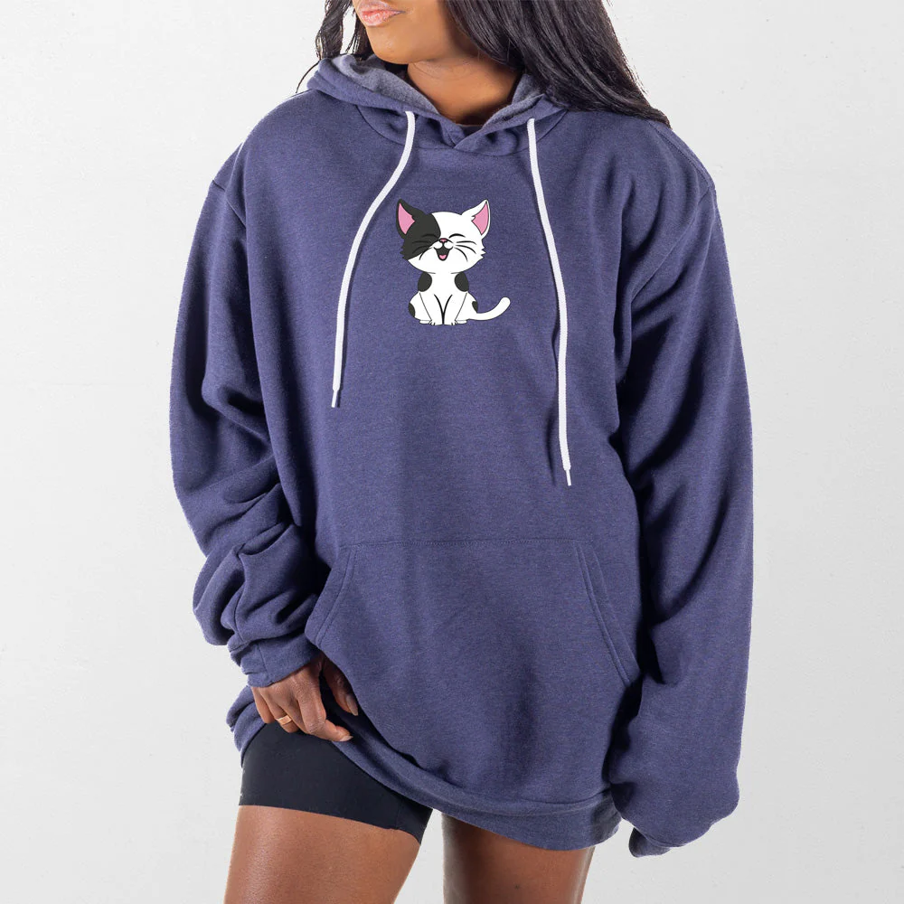 Cartoon Kitty Giant Hoodie - Image 9