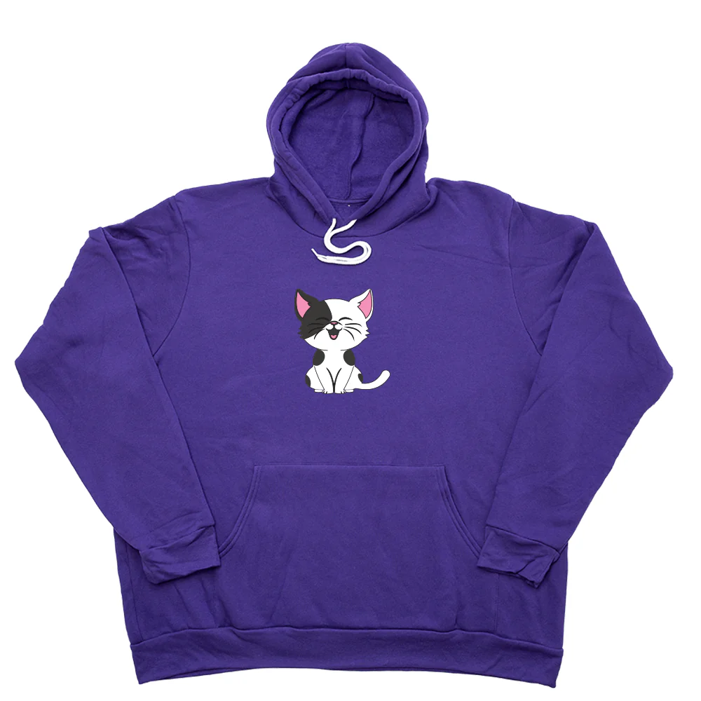 Cartoon Kitty Kid's Giant Hoodie - Image 11
