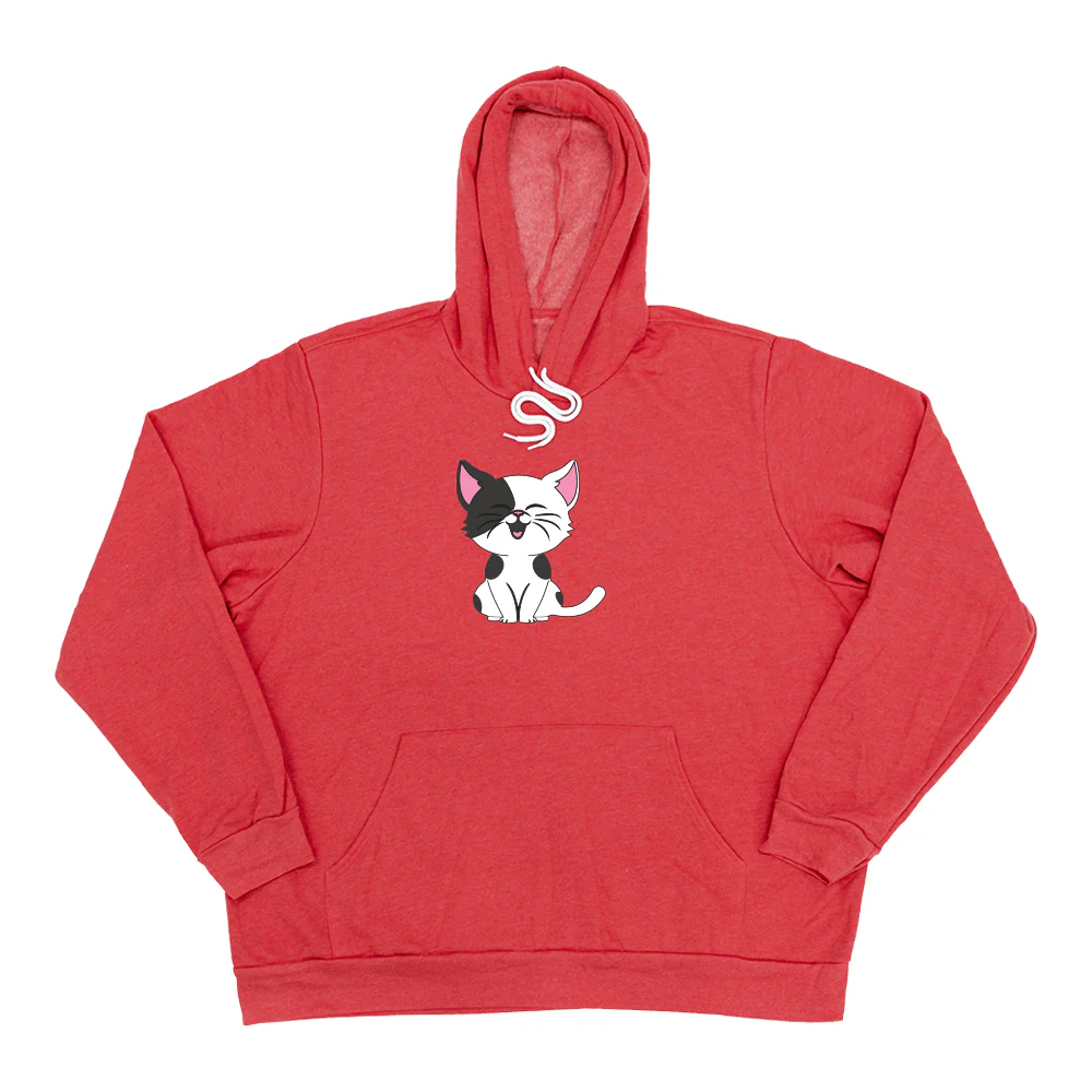 Cartoon Kitty Kid's Giant Hoodie - Image 12