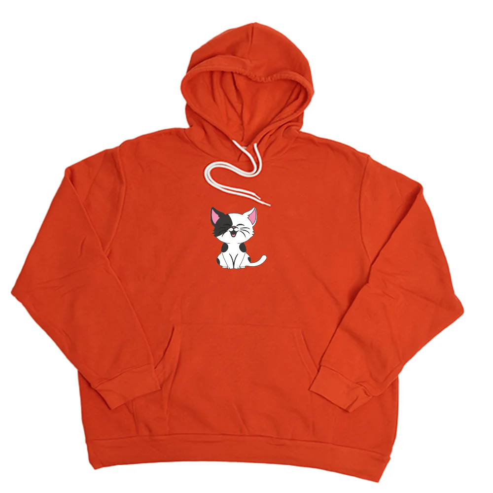 Cartoon Kitty Kid's Giant Hoodie - Image 13