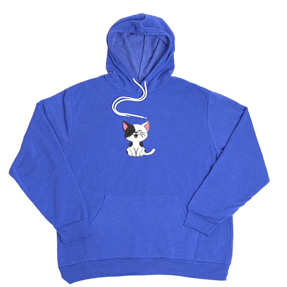 Cartoon Kitty Kid's Giant Hoodie - Image 3