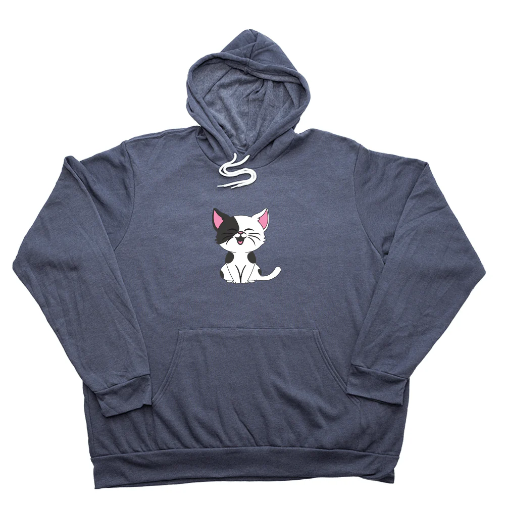 Cartoon Kitty Kid's Giant Hoodie - Image 8