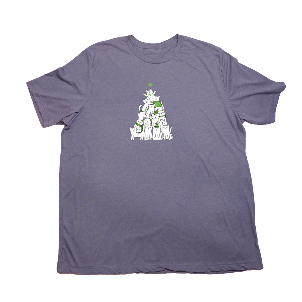 Cat Christmas Tree Giant Shirt - Image 4