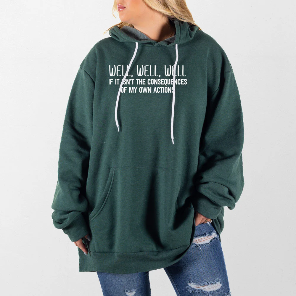 Consequences of My Own Actions Giant Hoodie - Image 6