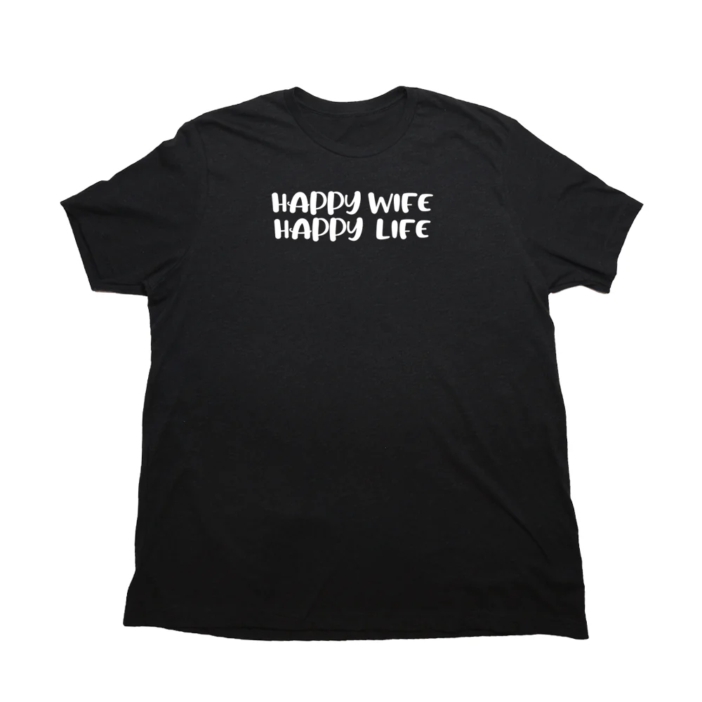 Happy Wife Happy Life Giant Shirt - Image 5