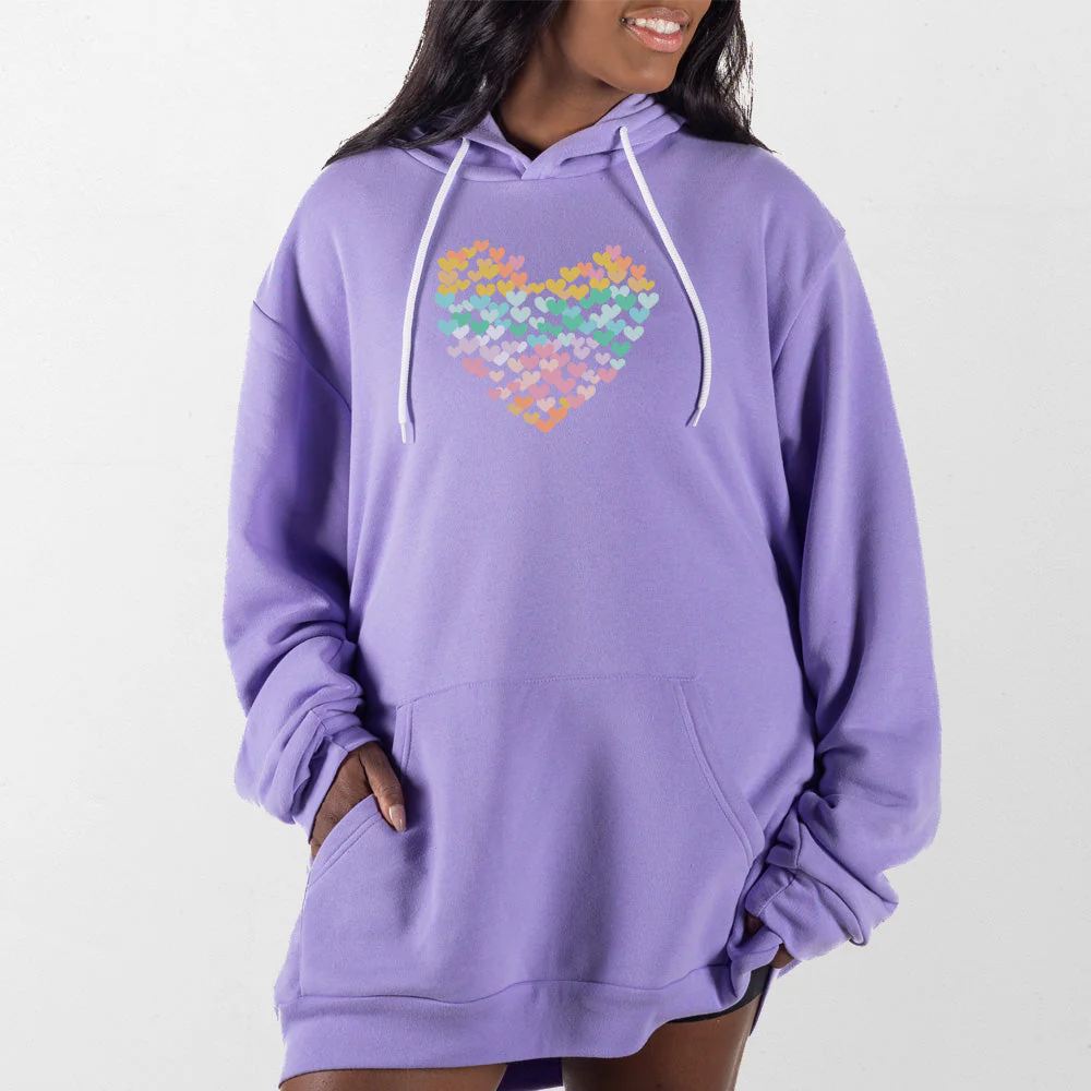Heart of Hearts Giant Hoodie - Image 6