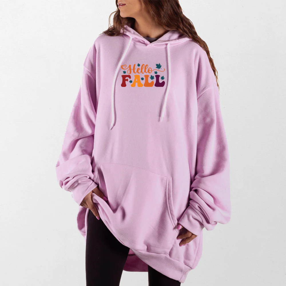Hello Fall Giant Hoodie - Image 4