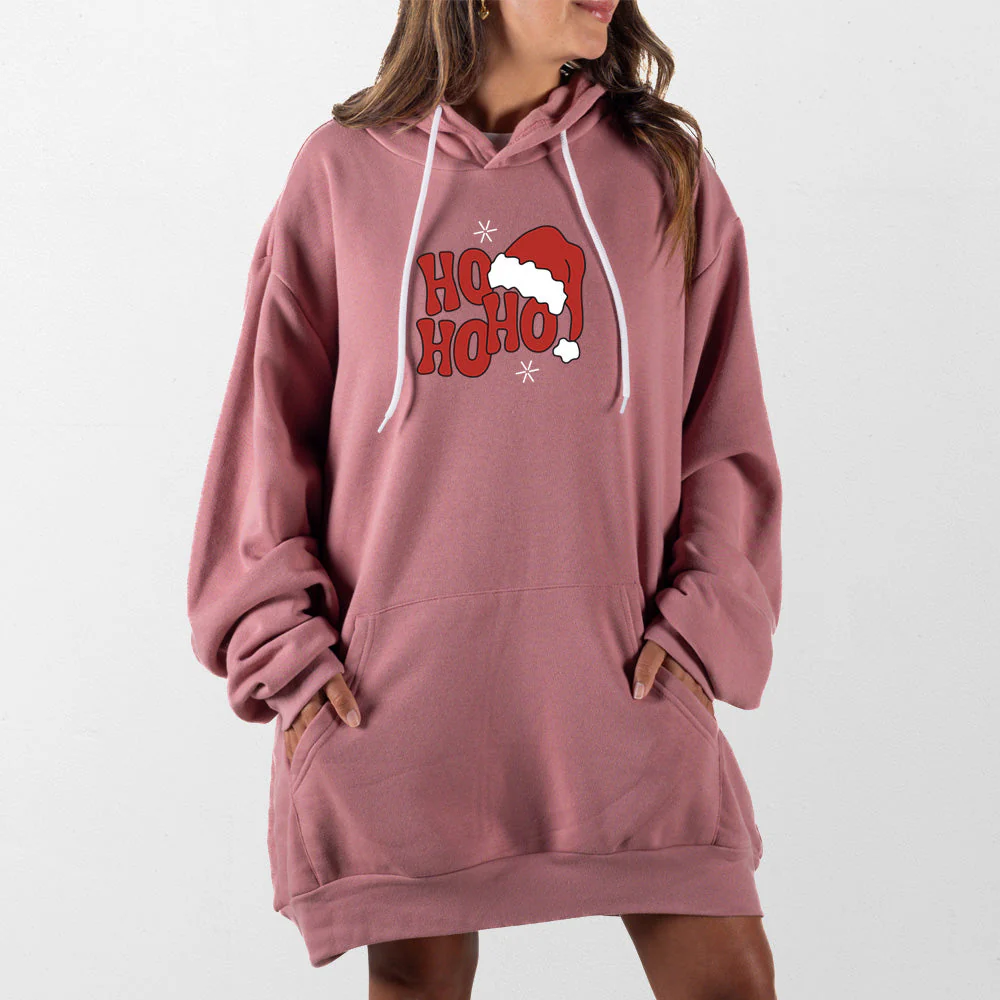 HoHoHo Outline Giant Hoodie - Image 10