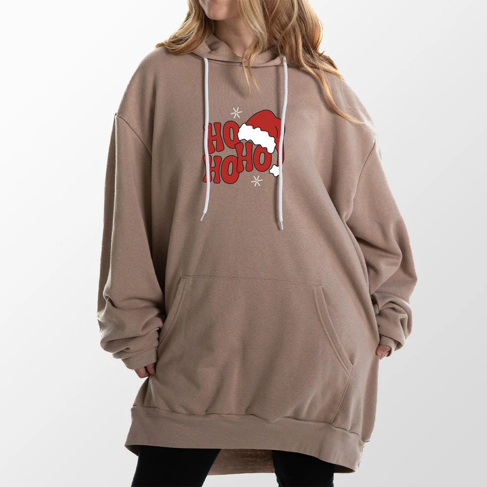 HoHoHo Outline Giant Hoodie - Image 15