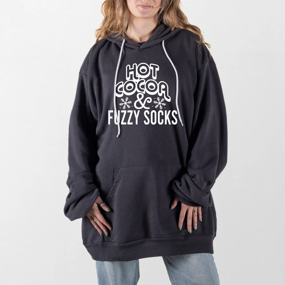 Hot Cocoa and Fuzzy Socks Giant Hoodie - Image 10