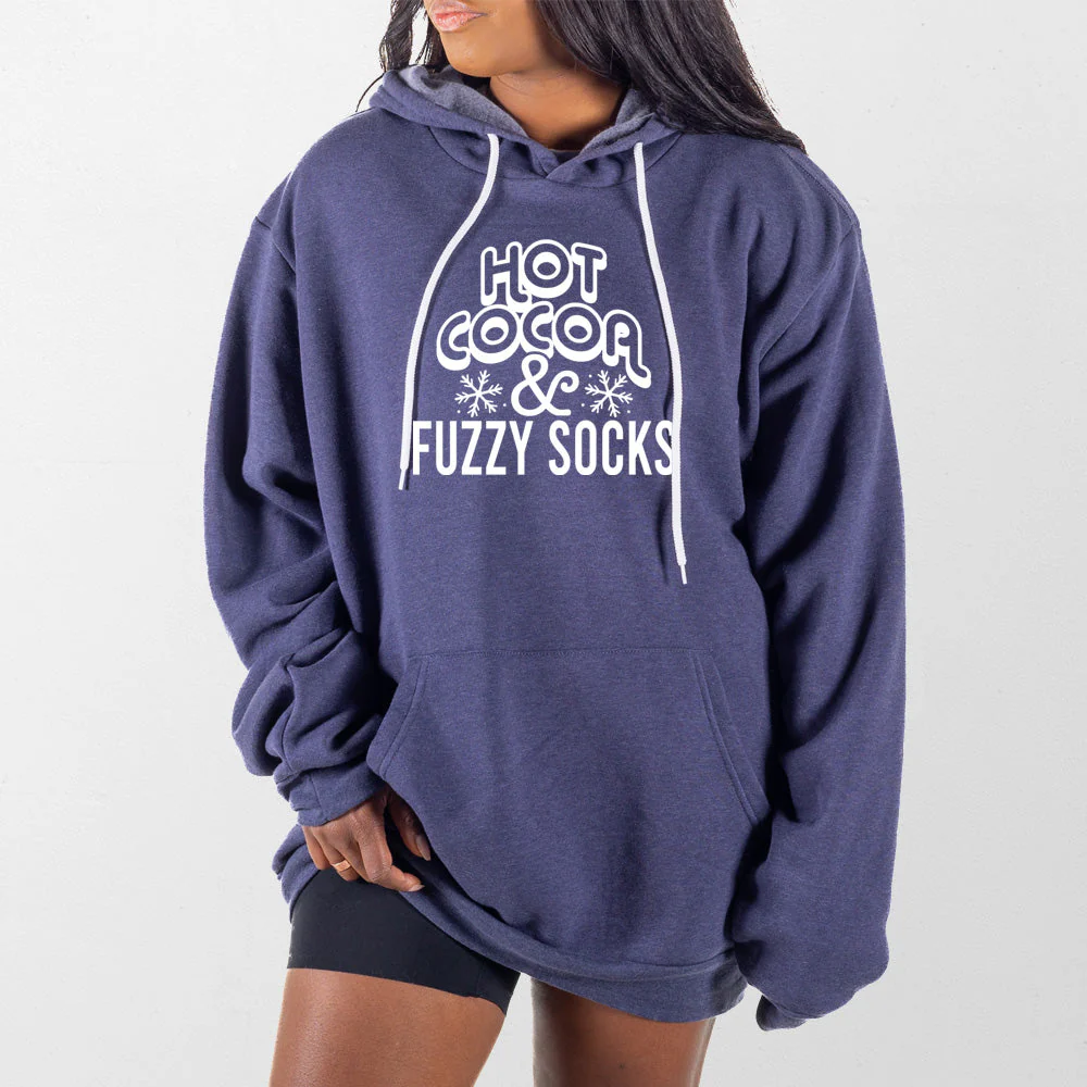 Hot Cocoa and Fuzzy Socks Giant Hoodie - Image 9