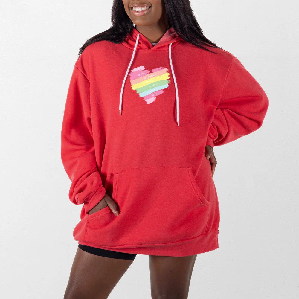 Inspirational Heart Giant Hoodie - Image 13