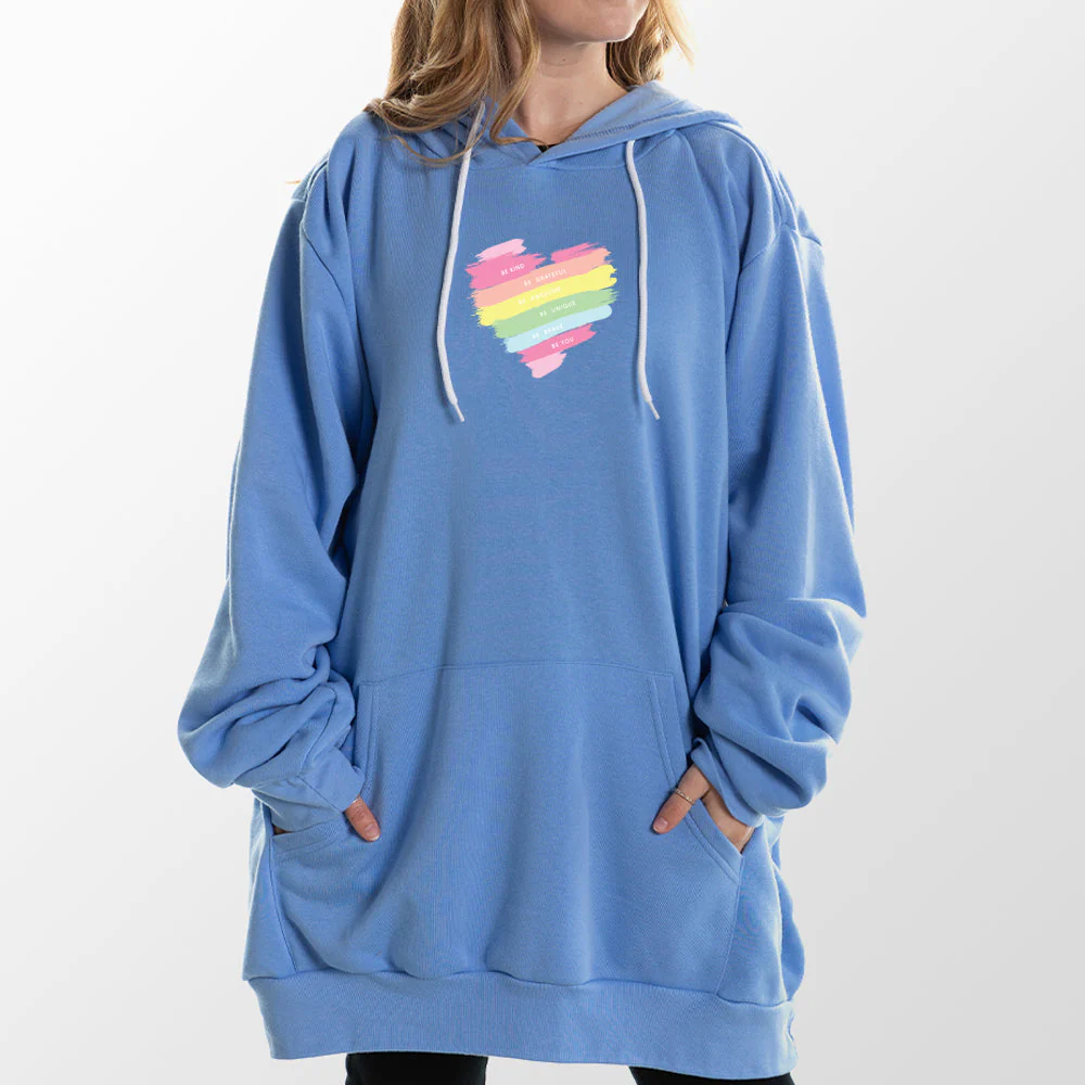 Inspirational Heart Giant Hoodie - Image 15