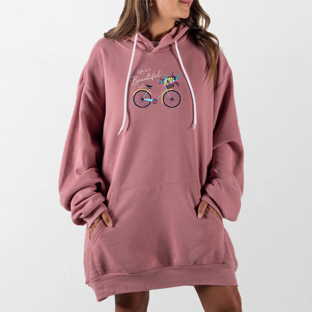 Life Is A Beautiful Ride Giant Hoodie - Image 10