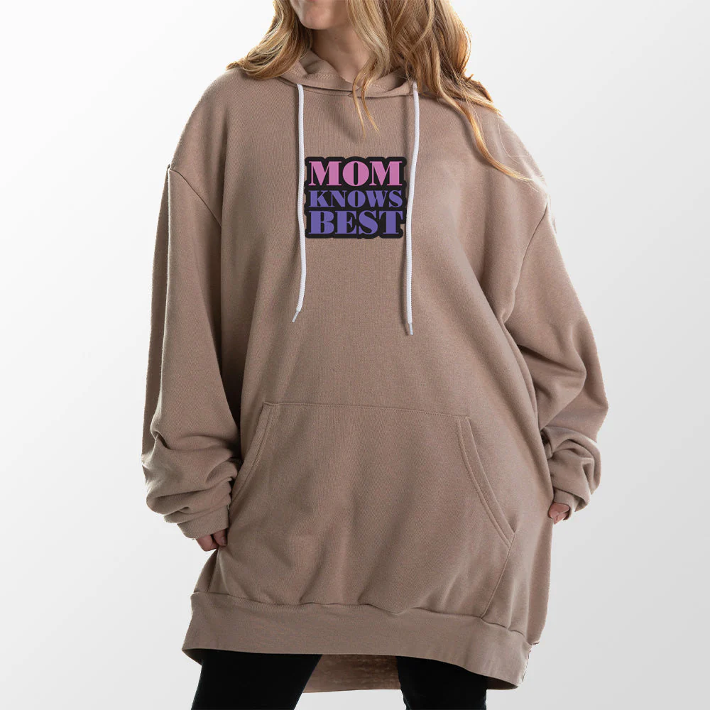 Mom Knows Best Giant Hoodie - Image 15