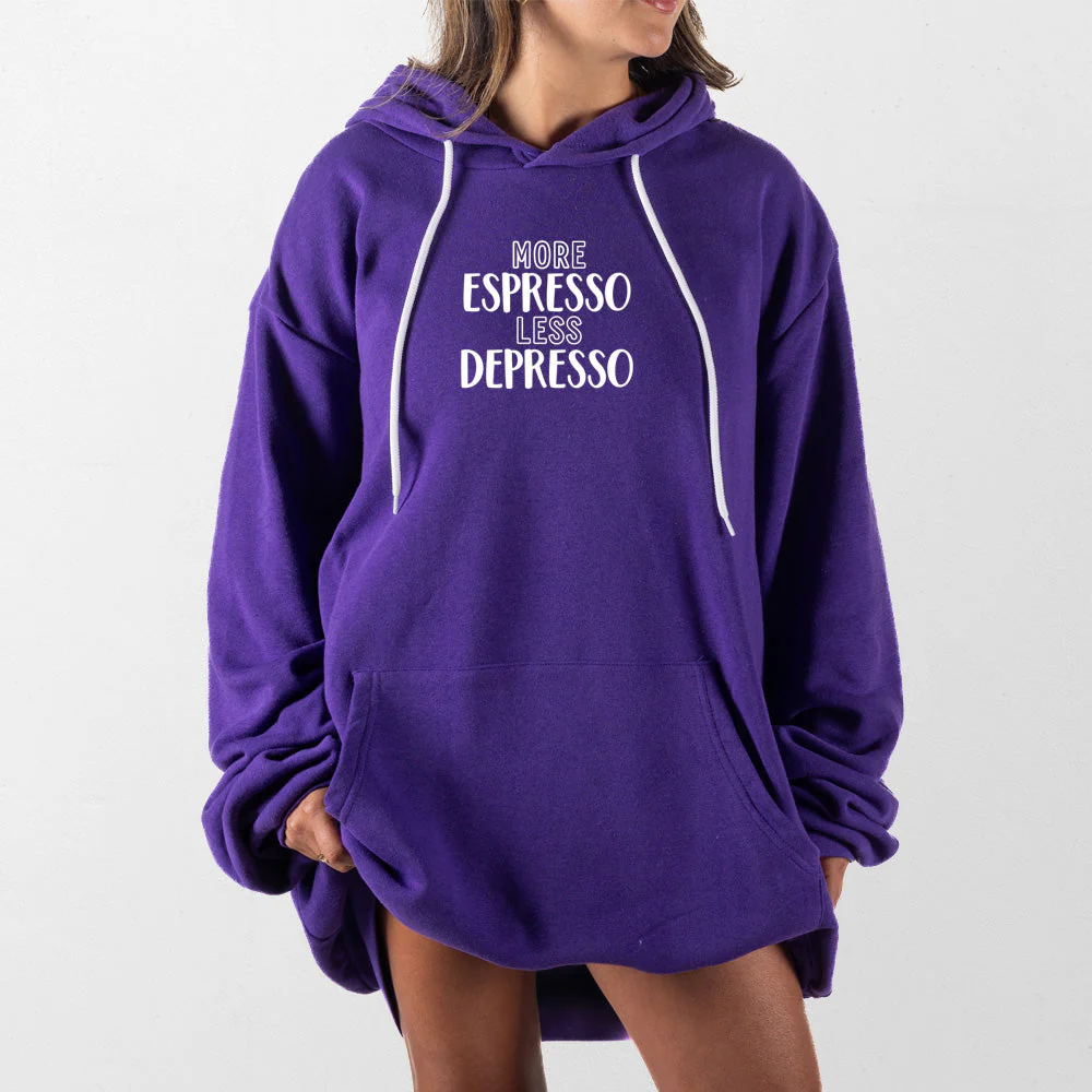 More Espresso Less Depresso Giant Hoodie - Image 12
