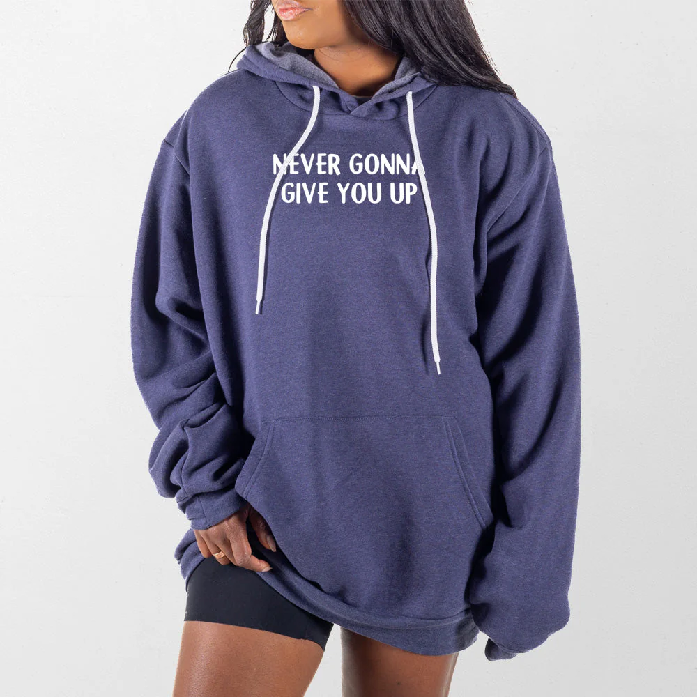 Never Gonna Give You Up Giant Hoodie - Image 8