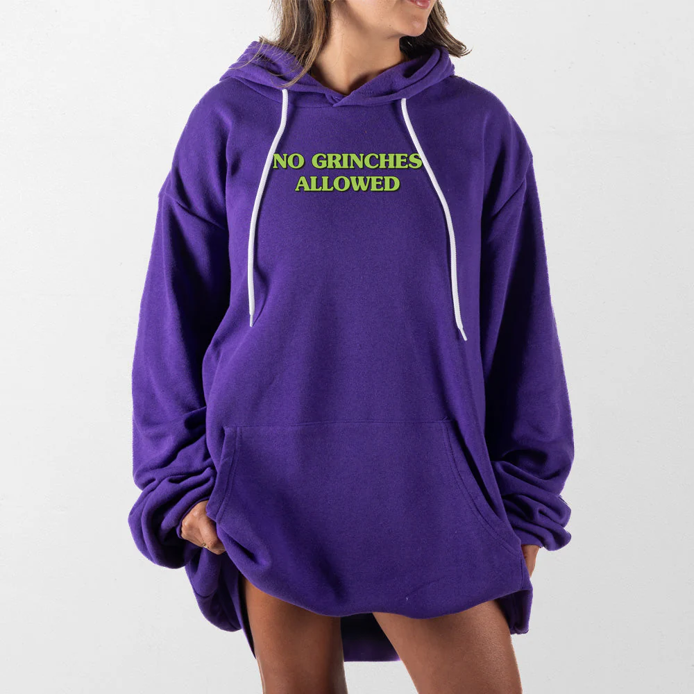 No Grinches Allowed Giant Hoodie - Image 13