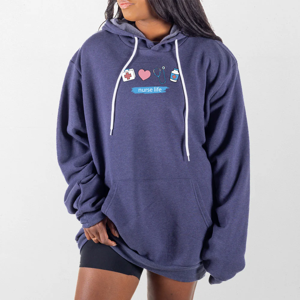 Nurse Life Giant Hoodie - Image 8