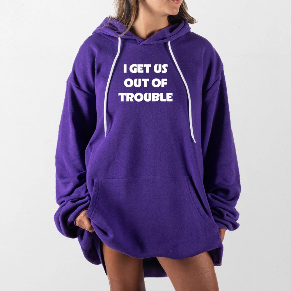 Out of Trouble Giant Hoodie - Image 12