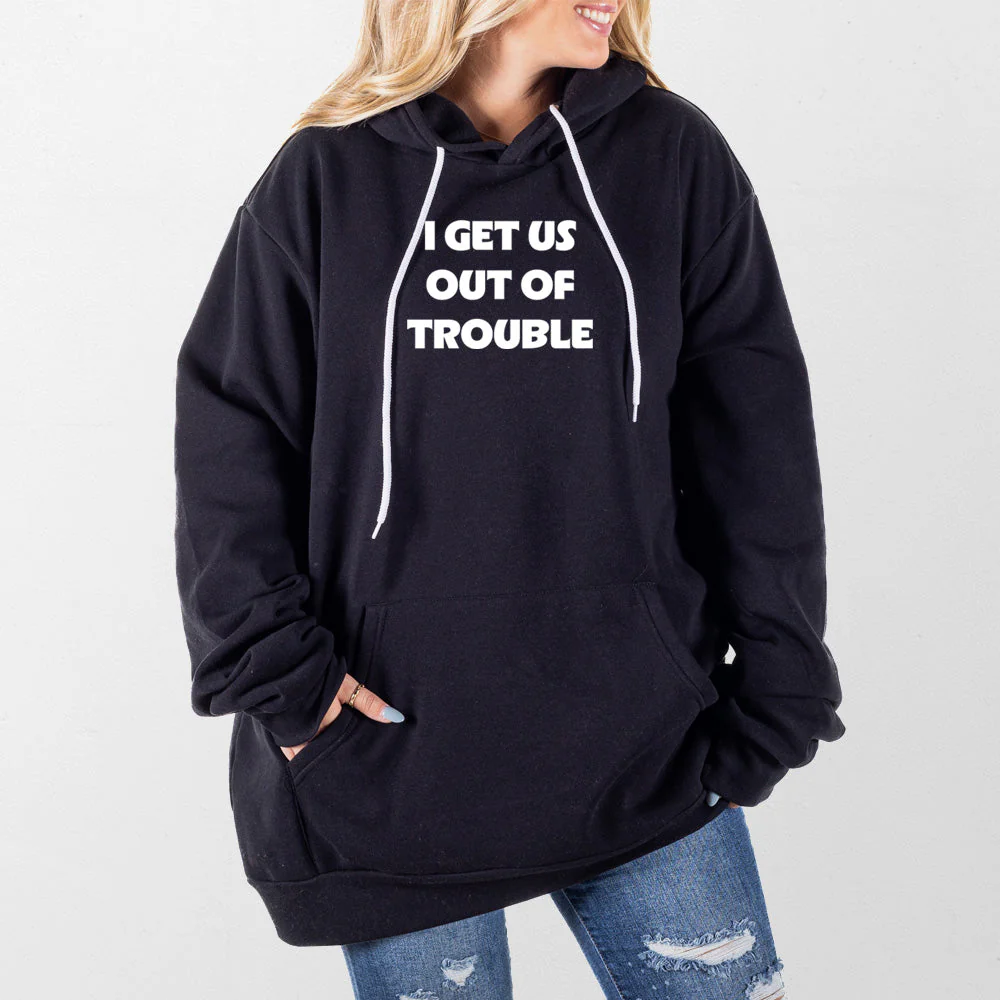 Out of Trouble Giant Hoodie - Image 2