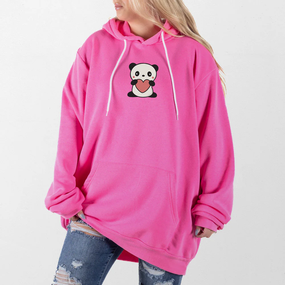 Panda Heart Giant Hoodie - Image 2