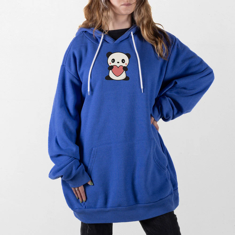 Panda Heart Giant Hoodie - Image 4