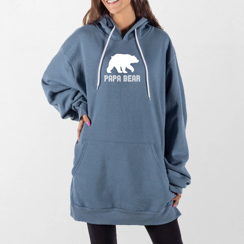 Papa Bear Giant Hoodie - Image 3