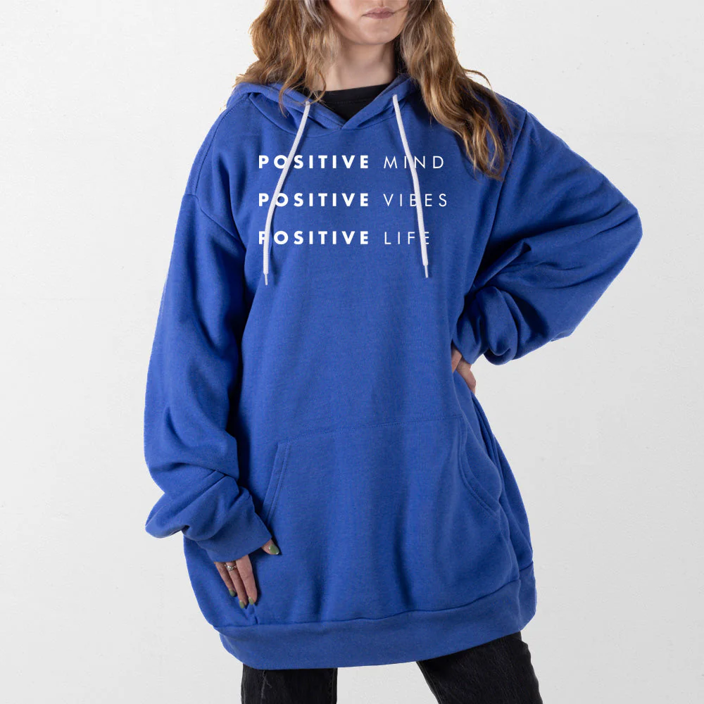 Positive Mind Vibes Life Giant Hoodie - Image 2