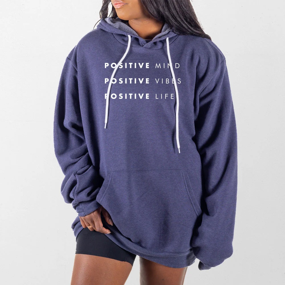 Positive Mind Vibes Life Giant Hoodie - Image 8