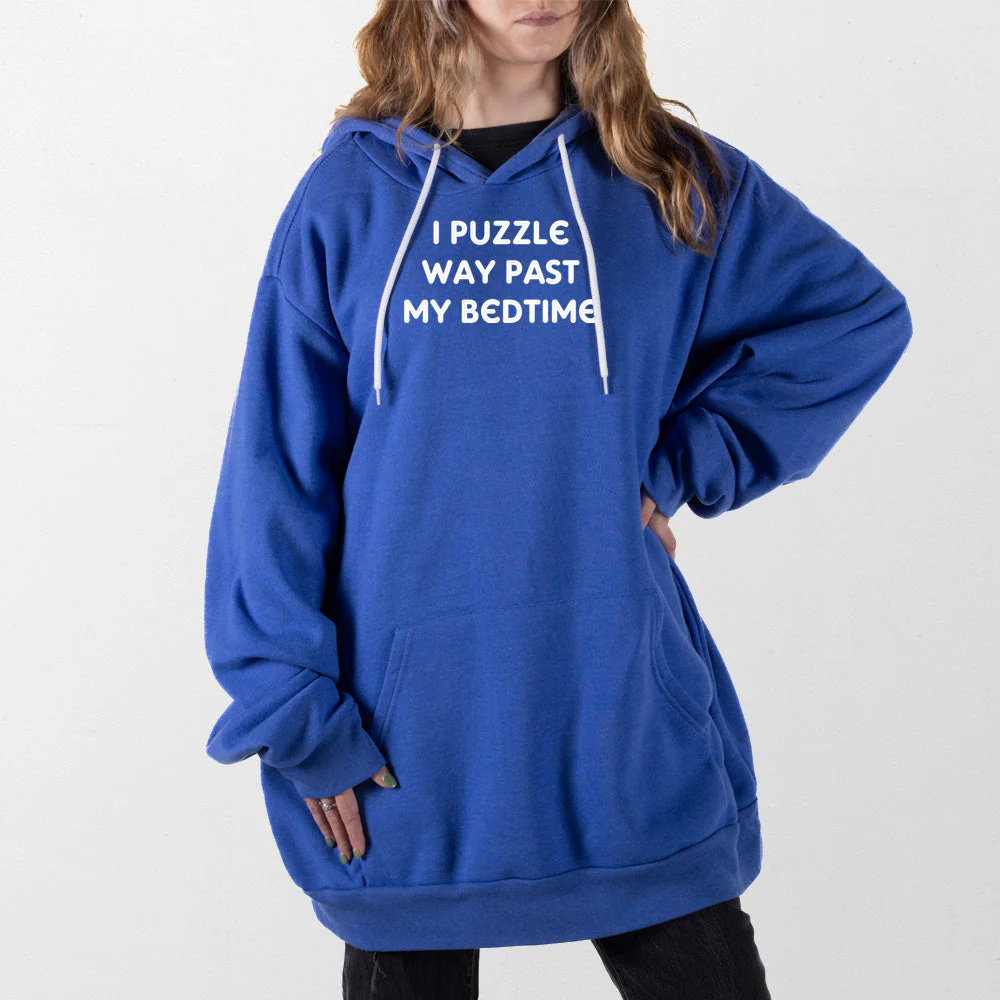 Puzzle Past Bedtime Giant Hoodie - Image 2