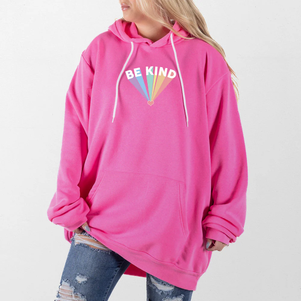 Rainbow Be Kind Giant Hoodie - Image 14