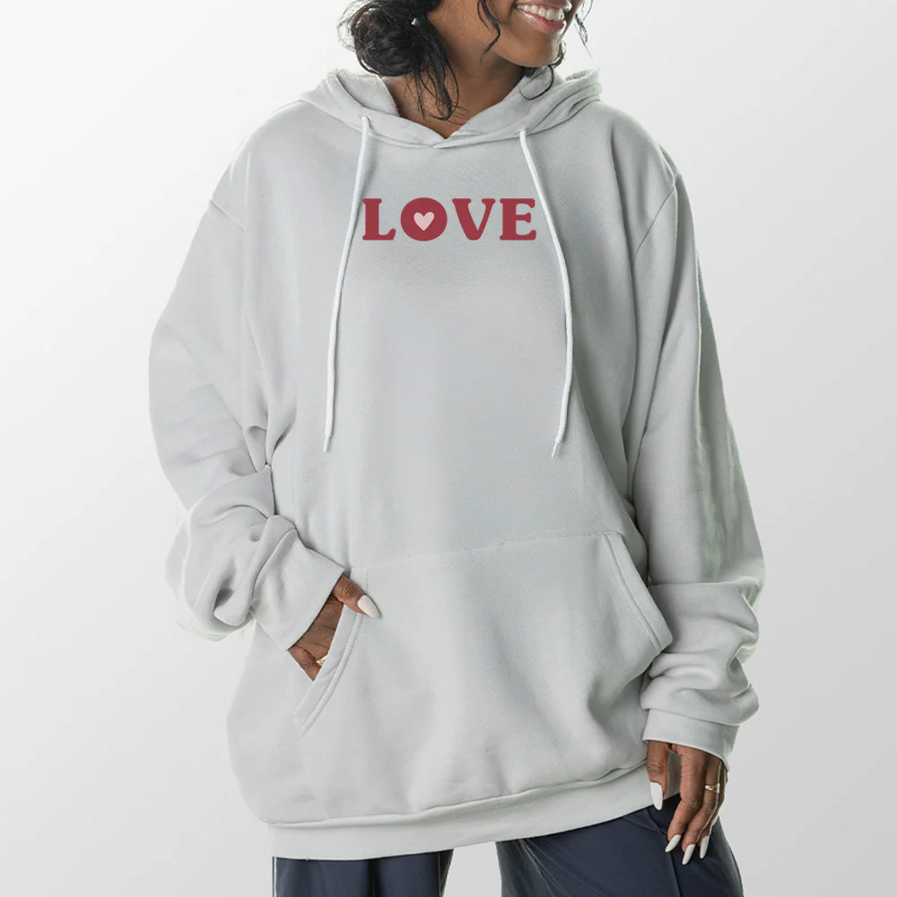 Red Love Giant Hoodie - Image 18