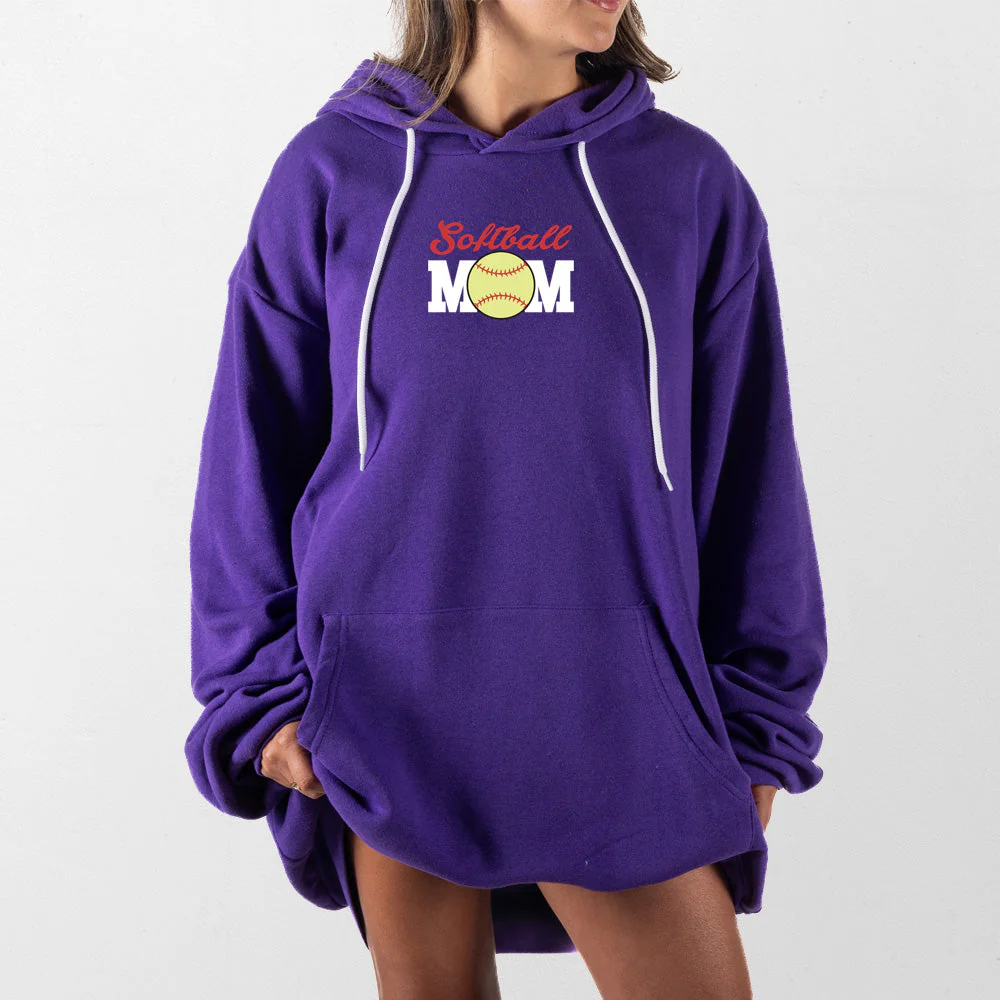 Softball Mom Giant Hoodie - Image 13