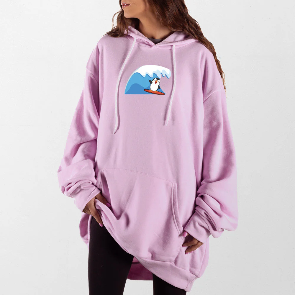 Surf Penguin Giant Hoodie - Image 3