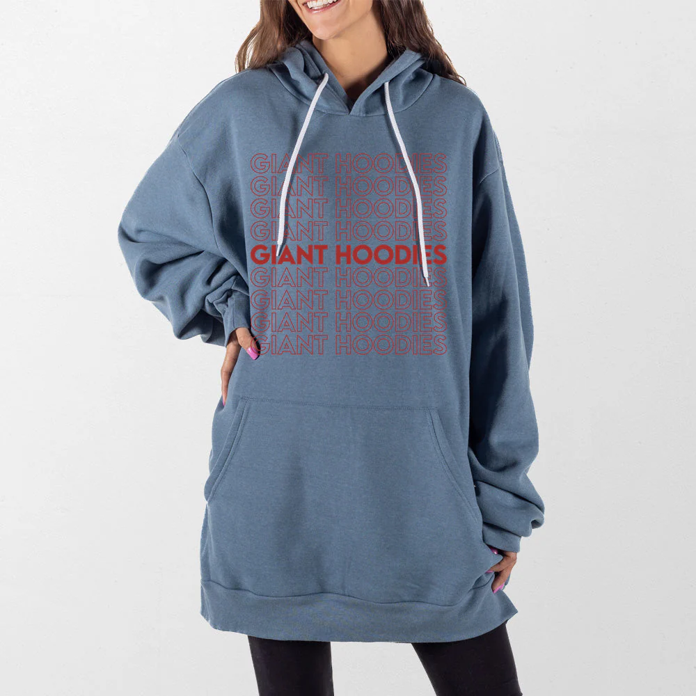 Thank You Bag Giant Hoodie - Image 5