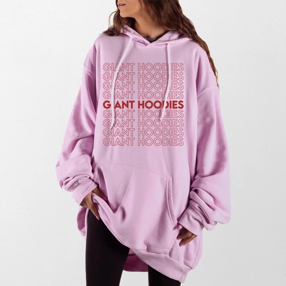 Thank You Bag Giant Hoodie - Image 6